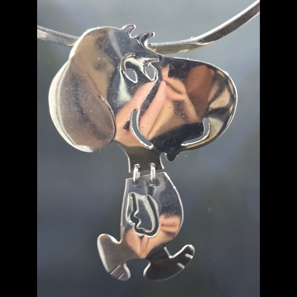 Snoopy Taxco pendant/brooch 925